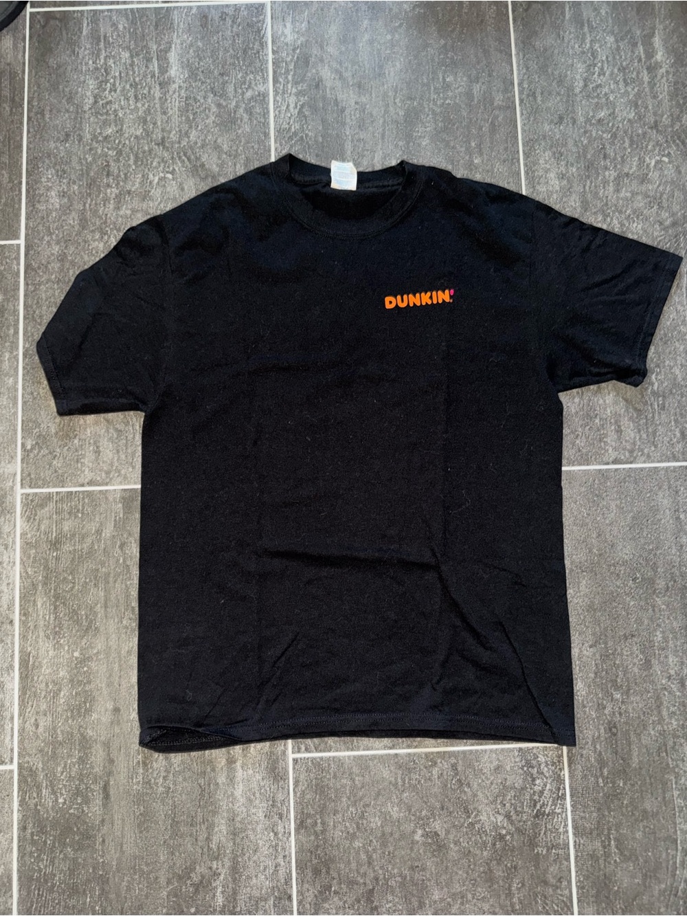 Dunkin' Black Short Sleeve Logo T-Shirt